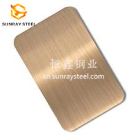 304不锈钢青古铜拉丝板 优质青古铜拉丝板  手工拉丝青古铜不锈钢